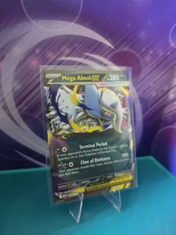 Mega Absol ex 086/132 Pokemon TCG Card Mega Evolution English - Image 3