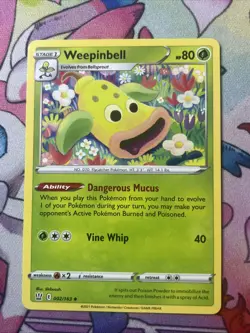 Weepinbell 2/163 Uncommon | Battle Styles | Pokemon Card NM - Image 1