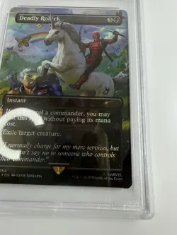 2024 MTG Deadpool Deadly Rollick Secret Lair Drop Foil Trading Card Game TCG PSA - Image 4
