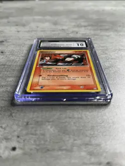 Pokemon Card Houndour CGC 10 Gem Mint, EX Team Rocket Returns 60/109, 2004 (1) - Image 3