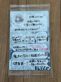 Hololive JP Shirogane Noel Summer Collectible Card - Image 2