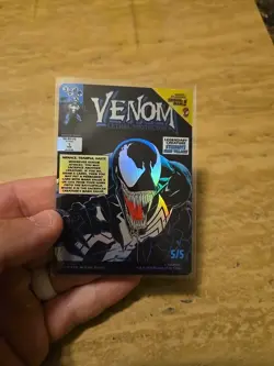 Mtg Magic Spider Man Eddie Brock Mythic Foil Full Art Venom SSP - Image 1