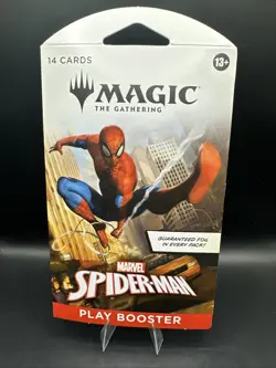 MTG: Magic The Gathering Marvel Spider-Man Play Sleeved Booster Pack - Image 1