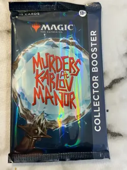 MTG Murders At Karlov Manor Collectors Booster Pack Unopened / Sealed - Image 1