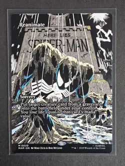 MTG Marvel Universe Eternal-Legal Reanimate (Borderless) Non-foil M 0020 - Image 1
