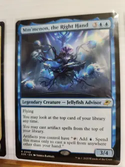 MM'MENON, THE RIGHT HAND mtg NM-M Edge of Eternities Rare 0068 - Image 1
