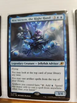 MM'MENON, THE RIGHT HAND mtg NM-M Edge of Eternities Rare 0068 - Image 2