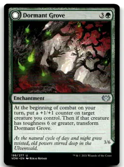 MTG Dormant Grove U Innistrad: Crimson Vow 198 LP - Image 1