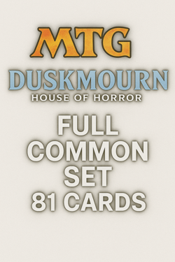 MTG Duskmourn: House of Horror - Full Common Set (81 Cards/ Non-Foil) - Image 1