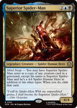 Superior Spider-Man FOIL Marvel's Spider-Man NM Creature Rare MTG CARD ABUGames - Image 1