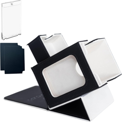 Premium MTG Commander Deck Box with Display Window, Dice Tray, Holds 100+ Double - Image 1