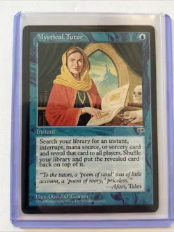 MTG Magic the Gathering Card LP - Mystical Tutor - Image 1