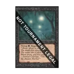 WOTC MtG Collector's Ed Will-o'-the-Wisp (CE) (R) NM - Image 1