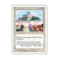 WOTC MtG 5th Ed Dust to Dust (U) VG - Image 1