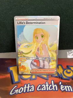 Lillie’s Determination 184/132 SIR Mega Evolution Pokemon Card. - Image 1