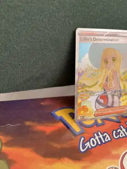 Lillie’s Determination 184/132 SIR Mega Evolution Pokemon Card. - Image 2