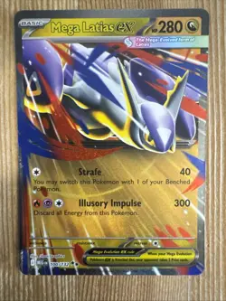 Mega Latias ex 100/132 Double Rare - Pokemon TCG Mega Evolution - NM - Image 1