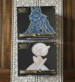 Pokemon Center Mega Evolution Gardevoir & Lucario ETB Bundle 1 Of Each - Image 1