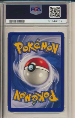 1999 Pokemon Fossil #12 Moltres Holo PSA 7 - Image 2