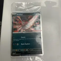 Sealed Yveltal 088/132 Holo Mega Evolution Pokemon Tcg GAMESTOP STAMPED PROMO! - Image 1