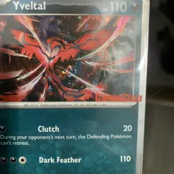 Sealed Yveltal 088/132 Holo Mega Evolution Pokemon Tcg GAMESTOP STAMPED PROMO! - Image 2