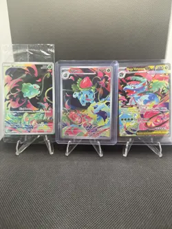 Mega Venusaur Ivysaur & Sealed Bulbasuar Promo Bundle Lot Pokemon TCG - Image 1