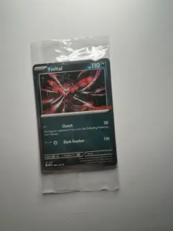 Sealed Yveltal 088/132 Reverse Holo Mega Evolution Pokemon GAMESTOP PROMO - Image 1