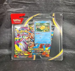 MEGA EVOLUTION 3 Pack Bundle POKEMON TCG Factory Sealed NEW FREE SHIPPING - Image 1