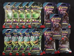 Pokemon TCG Twilight Masquerade Booster Pack Lot Of 15. New Sealed. - Image 1