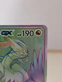 POKEMON White Kyurem GX Full Art Rainbow Secret Rare 74/70 Sun Moon Dragon Maj - Image 3