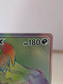 POKEMON Yveltal GX Full Art Rainbow Secret Rare 177/131 Sun Moon Forbidden Light - Image 4