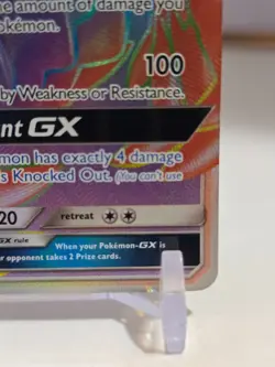 POKEMON Yveltal GX Full Art Rainbow Secret Rare 177/131 Sun Moon Forbidden Light - Image 5
