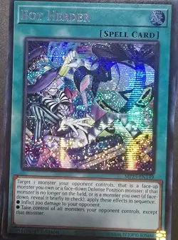 Yugioh! Mega Tins 2025 1x PScR Bot Herder - Image 1