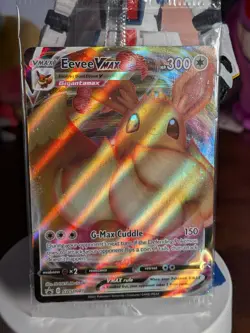 Eevee VMAX SWSH087 SWSH: Sword & Shield Promo Cards Holo SEALED - Image 1