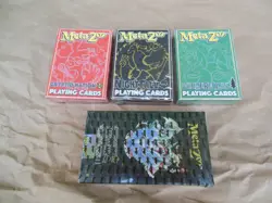 Metazoo X WPT Kickstarter 10 Pack Promo Box & Playing Card Deck Set of 3 - Image 1