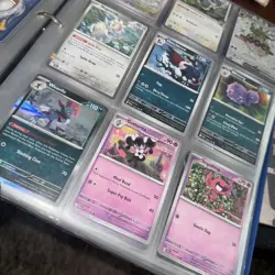 Pokemon Cards Huge Collection Of Binder & 513 Cards Assorted Lot - Image 4