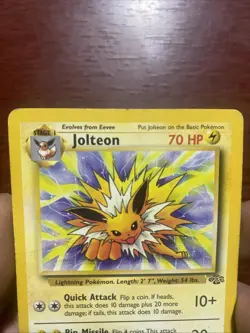 Pokemon TCG Jolteon Jungle 20/64 Regular Rare Non-Holo Card c532 - Image 2