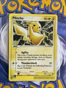 Pikachu 012 Black Star Promo 2003 Holo Rare Pokemon Card Nintendo HP/DMG - Image 1