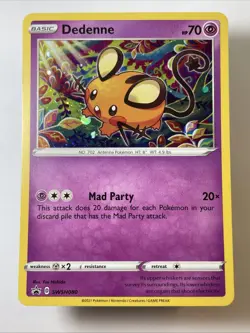 Dedenne SWSH080 - SWSH: Sword & Shield Promo Cards Holo (NM) - Image 1