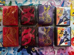 Lot of 8 Pokemon TCG Card Sleeves ETB Brand New - Various Designs - Image 1