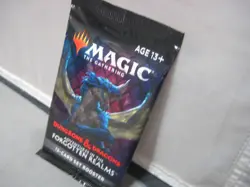MAGIC THE GATHERING DUNGEONS & DRAGONS FORGOTTEN 12 CARD SET BOOSTER LOT OF 10 c - Image 2