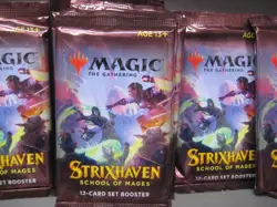 MAGIC THE GATHERING STRIXHAVEN SCHOOL OF MAGES 12 CARD SET BOOSTER LOT OF 10 c - Image 5