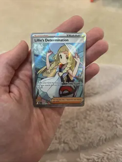 Pokemon TCG Mega Evolution Lillie’s Determination Full Art Trainer Card 169/132 - Image 1