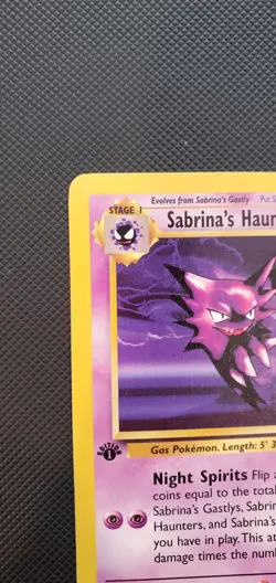Pokemon Card VLP - Sabrina's Haunter VLP Gym Heroes 58/132 1st Edition 58/132 - Image 2