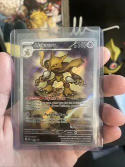 Pokemon Center Riolu and Alakazam Stamped Promo 009 010 Mega Evolution Cards - Image 2