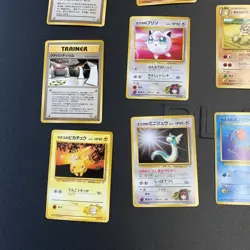 1996 Vintage Japanese Pokemon Lot Pocket Monsters 28 Cards Nintendo Base Halo - Image 5