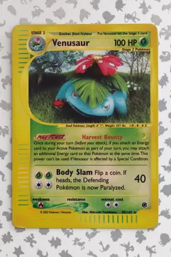 Venusaur 30/165 E-card: Expedition Base Set Reverse Holo Pokemon Card - Image 1