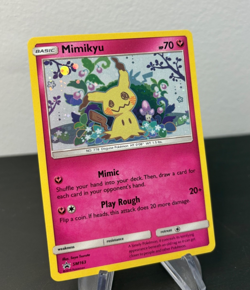 2029 Pokemon Mimikyu Holo Black Star Promo SM163 Card Near Mint - Image 2