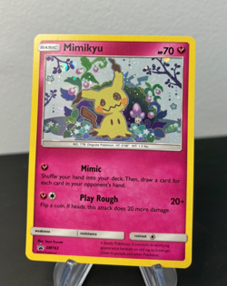 2029 Pokemon Mimikyu Holo Black Star Promo SM163 Card Near Mint - Image 3