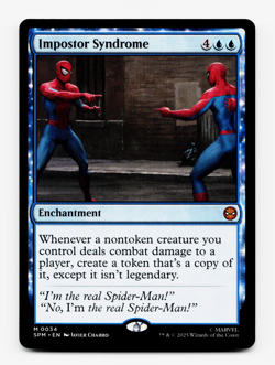 Impostor Syndrome [Marvel's Spider-Man] MTG Magic NM/M 💧 *Ships Now!* - Image 1
